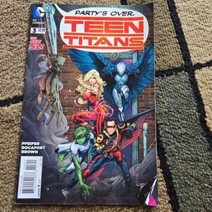 Teen Titans 3 DC Comics The New 52 Dec 2014 Pfeifer Rocafort Brown Comic Book